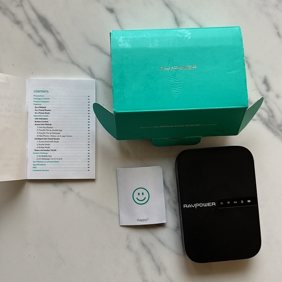 RAVPower FileHub Travel Router 83-13000-004 - Picture 6 of 12